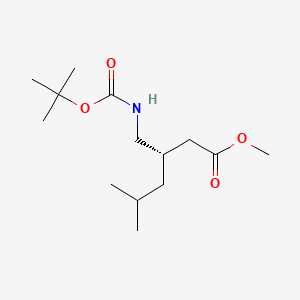 (S)-N-tert-Butoxycarbonyl Pregabalin Methyl Ester