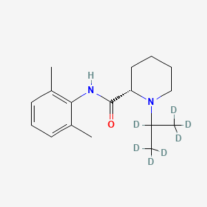 (S)-Ropivacaine N-Isopropyl-d7