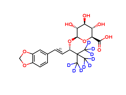 (S)-Stiripentol Glucoronide-D9