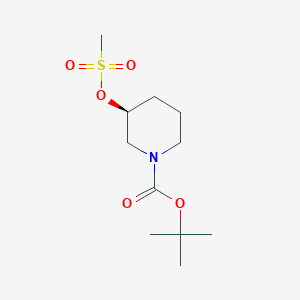 (S)-Tert-butyl 3-(methylsulfonyloxy)piperidine-1-carboxylate