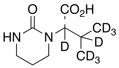 (S)-Tetrahydro-a-(1-methylethyl)-2-oxo-1(2H)-pyrimidineacetic Acid-d8