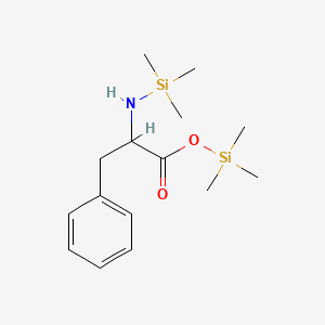 (S)-Trimethylsilyl-3-phenyl-2((trimethylsilyl)amino)propanoate