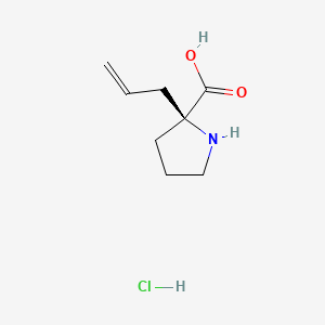 (S)-alpha-Allyl-proline hydrochloride