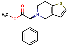 (S)-methyl 2-(6,7-dihydrothieno[3,2-c]pyridin-5(4H)-yl)-2-phenylacetate