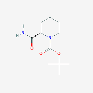(S)-tert-Butyl 2-carbamoylpiperidine-1-carboxylate