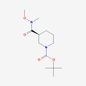 (S)-tert-butyl 3-(methoxy(methyl)carbamoyl)piperidine-1-carboxylate
