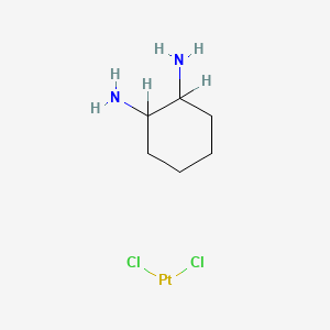 [SP-4-2-(1R-trans)]-(1,2-Cyclohexanediamine-N,N') Dichloridoplatinum(II)