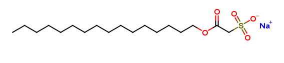 (Sodium 2-oxo-2-(hexadecyloxy)ethane- 1-sulfonate)