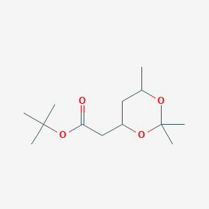 
Tert-butyl 2-(2,2,6-trimethyl-1,3-dioxan-4-yl)acetate