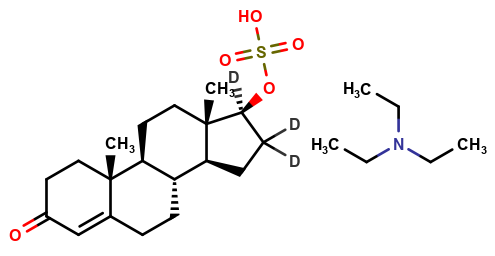 Testosterone Sulfate-d3 Triethylamine Salt	