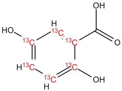 [U-Ring-13C6]-2,5-Dihydroxybenzoic acid
