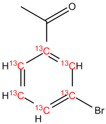 [U-Ring-13C6]-3'-Bromoacetophenone