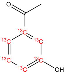 [U-Ring-13C6]-3'-Hydroxyacetophenone