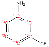 [U-Ring-13C6]-3-(Trifluoromethyl)benzenamine