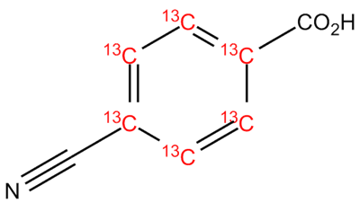 [U-Ring-13C6]-4-Cyanobenzoic acid