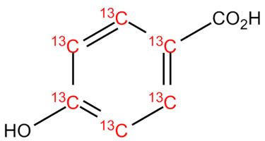 [U-Ring-13C6]-4-Hydroxybenzoic acid