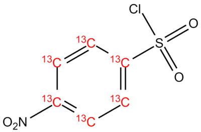 [U-Ring-13C6]-4-Nitrobenzenesulfonyl chloride