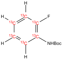 [U-Ring-13C6]-N-BOC-2-fluoroaniline