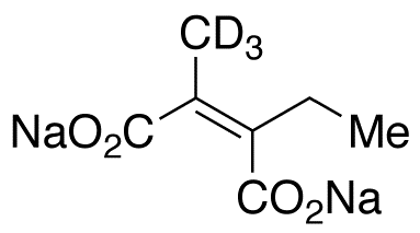 (Z)-2-Ethyl-3-methylmaleic Acid-d3 Disodium Salt