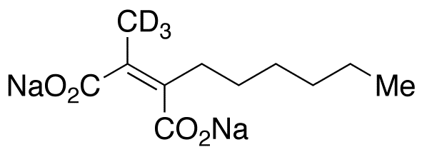 (Z)-2-Hexyl-3-methylmaleic Acid-d3 Disodium Salt