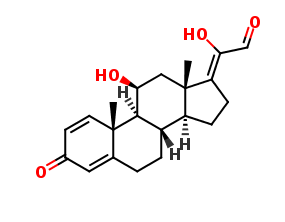 (Z)-2-hydroxy-2-((8S,9S,10R,11S,13S,14S)-11-hydroxy-10,13-dimethyl-3-oxo-7,8,9,11,12,13,15,16-octahydro-3H-cyclopenta[a]phenanthren-17(6H,10H,14H)-ylidene)acetaldehyde