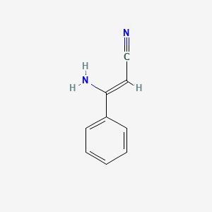 (Z)-3-Amino-3-phenyl-2-propenenitrile