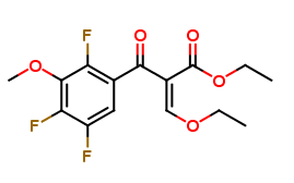(Z)-ethyl 3-ethoxy-2-(2,4,5-trifluoro-3-methoxybenzoyl)acrylate
