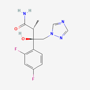 (aR,βR)-β-(2,4-Difluorophenyl)-β-hydroxy-a-methyl-1H-1,2,4-triazole-1-butanamide