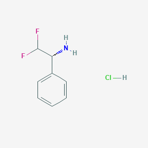 (aR)-a-(Difluoromethyl)-benzenemethanamine Hydrochloride