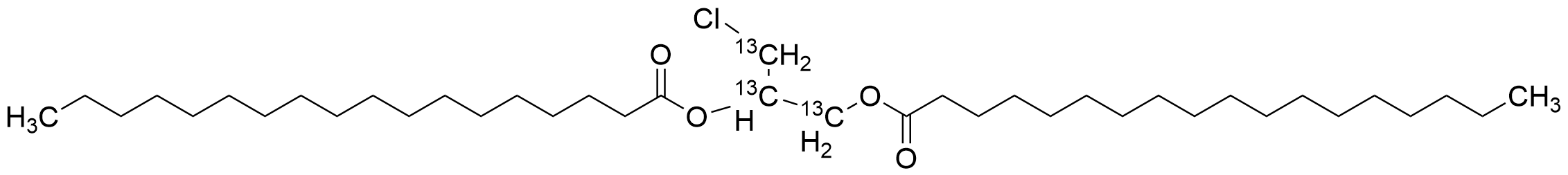 rac-1,2-Distearoyl-3-chloropropanediol-13C3