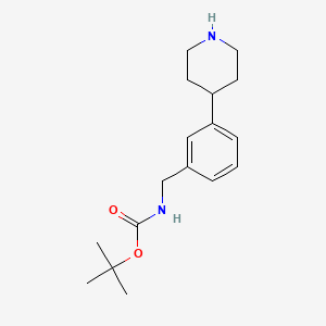 
tert-Butyl 3-(piperidin-4-yl)benzylcarbamate