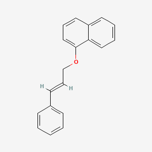 1-[[(2E)-3-Phenyl-2-propen-1-yl]oxy]naphthalene