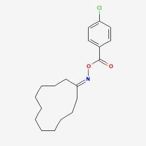 1-{[(4-chlorobenzoyl)oxy]imino}cyclododecane