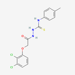 1-[[2-(2,3-Dichlorophenoxy)acetyl]amino]-3-(4-methylphenyl)thiourea