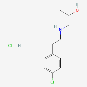 1-((4-Chlorophenethyl)amino)propan-2-ol hydrochloride