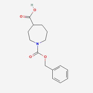 1-[(benzyloxy)carbonyl]azepane-4-carboxylic acid