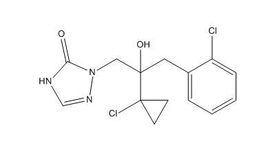 1-(2-(1-chlorocyclopropyl)-3-(2-chlorophenyl)-2-hydroxypropyl)-1H-1,2,4-triazol-5(4H)-one