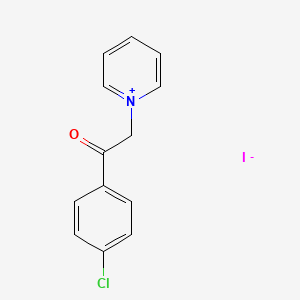 1-[2-(4-chlorophenyl)-2-oxoethyl]pyridinium iodide