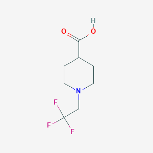 1-(2,2,2-Trifluoroethyl)piperidine-4-carboxylic acid