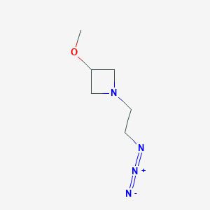 1-(2-Azidoethyl)-3-methoxyazetidine