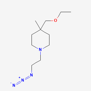 1-(2-Azidoethyl)-4-(ethoxymethyl)-4-methylpiperidine