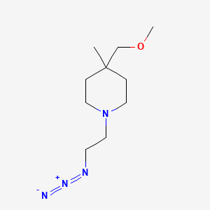 1-(2-Azidoethyl)-4-(methoxymethyl)-4-methylpiperidine
