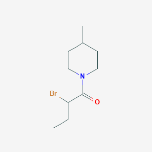 1-(2-Bromobutanoyl)-4-methylpiperidine