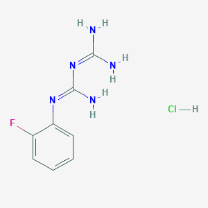1-(2-Fluorophenyl)biguanide hydrochloride