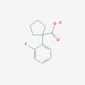 1-(2-Fluorophenyl)cyclopentane-1-carboxylic acid