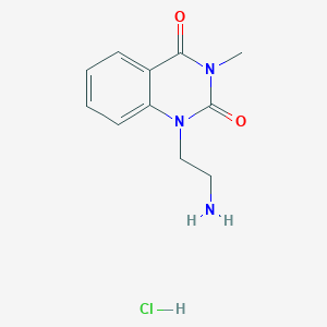 1-(2-aminoethyl)-3-methylquinazoline-2,4(1H,3H)-dione hydrochloride