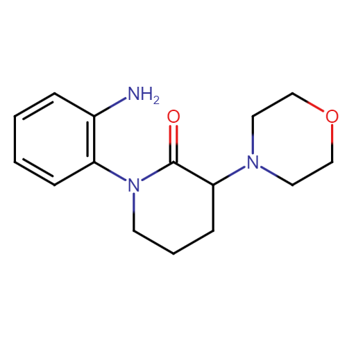 1-(2-aminophenyl)-3-morpholinopiperidin-2-one