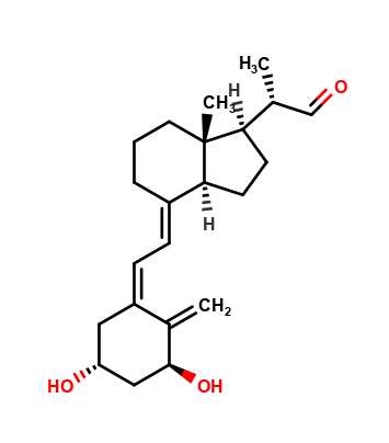 1α,25-dihydroxyvitamin D2 aldehyde impurity