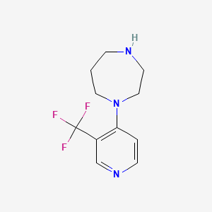 1-[3-(Trifluoromethyl)pyridin-4-yl]-1,4-diazepane
