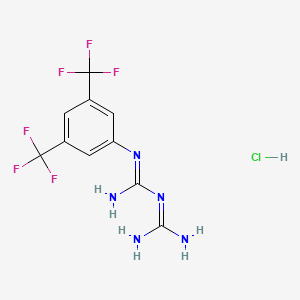 1-[3,5-Bis(trifluoromethyl)phenyl]biguanide hydrochloride